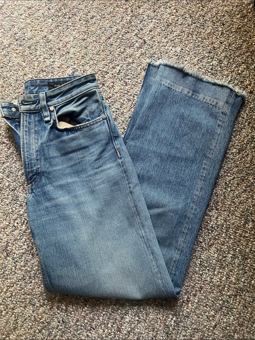 Rag and bone baby Wash Straight-Leg Jeans